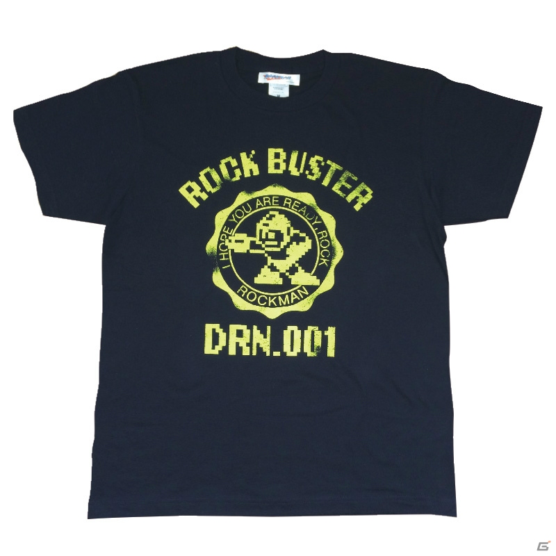 異なる3種類のデザインを揃えた「ロックマン 8BIT Tシャツ」がライトオン限定で発売！の画像2