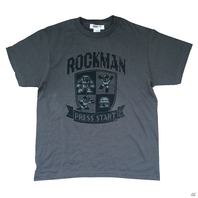 異なる3種類のデザインを揃えた「ロックマン 8BIT Tシャツ」がライトオン限定で発売！の画像3