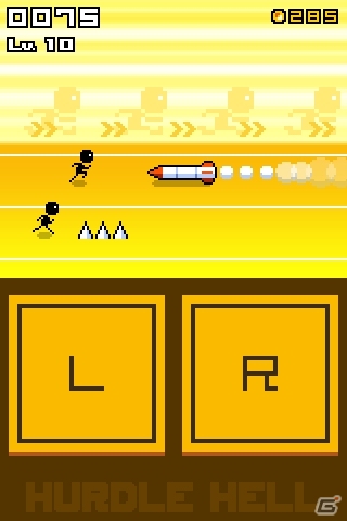 「ハードル地獄」が進化！2段ジャンプ＆拘束スクロールなどを搭載したiOS/Android「ハードル地獄ターボ」が配信の画像4