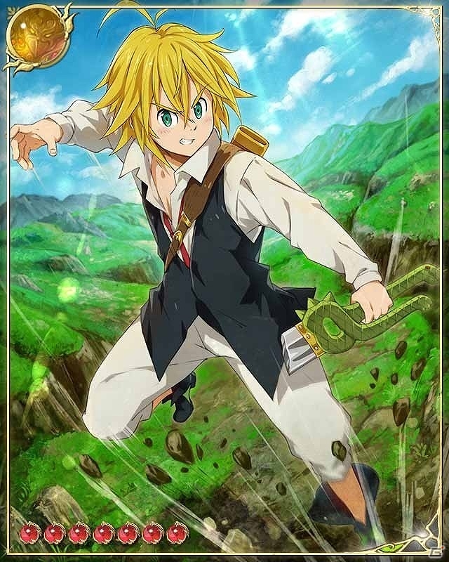 Ameba「天空のクリスタリア」とTVアニメ「七つの大罪」がコラボ！メリオダスやホークたちがコラボカードになって登場の画像2