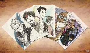 3DS「大逆転裁判 -成歩堂龍ノ介の冒險-」特別装丁版のデザインが公開！イラスト集の一部もお披露目の画像8