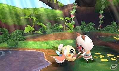3DS「モンハン日記 ぽかぽかアイルー村DX」イャンクックやリオレウスの赤ちゃんとふれあえる新施設「こもれびの巣」を紹介！の画像4