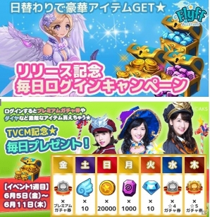 iOS/Android「Flyff All Stars」が配信開始―リリース記念キャンペーンもスタート！AKB48ダンジョンタイムアタックイベントの日程も公開の画像7