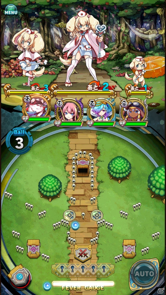 iOS/Android「アニマル×モンスター」新スペシャルターゲット「救犬娘レトリナス」が登場！モッチに進化機能も追加の画像2