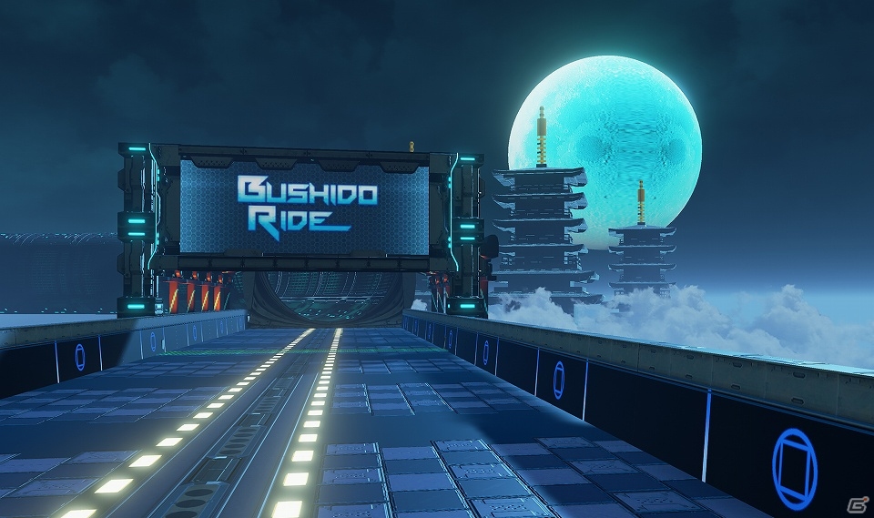 Unreal Engine 4で開発したフル3Dレースゲーム「BUSHIDO RIDE」iOS版が配信―サムライがホバーボードで近未来都市を駆け抜ける！の画像2