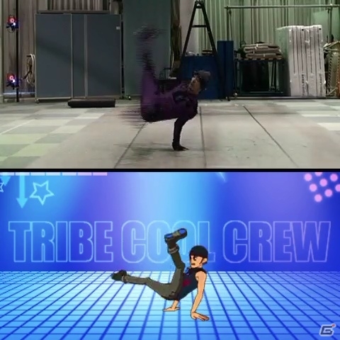 3DS「トライブクルクル THE G@ME」大技・トーマスフレアと3人でのコンビネーションダンスの収録風景が公開！の画像1