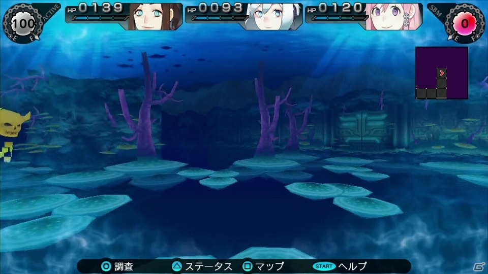 PS Vita「レイギガント」南條愛乃さん演じるニル・フィニアスによるダンジョンプレイ動画が公開！の画像3