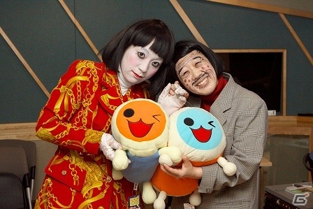 「太鼓の達人」シリーズが日本エレキテル連合とコラボ！限定キャラクター「朱美ちゃん」「細貝さん」が登場するコラボイベントが実施の画像1