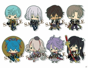 「刀剣乱舞-ONLINE-」骨喰、今剣、太郎太刀などがキュートなデフォルメ姿で登場！「ラバーストラップコレクション」第3弾が10月に発売の画像2