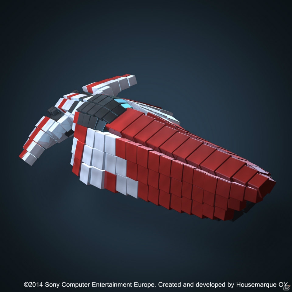 PS4版「RESOGUN」で視聴可能な公式サウンドトラックが配信！「WipEout」をモチーフにした新規機体やキャラクターのDLCもの画像6