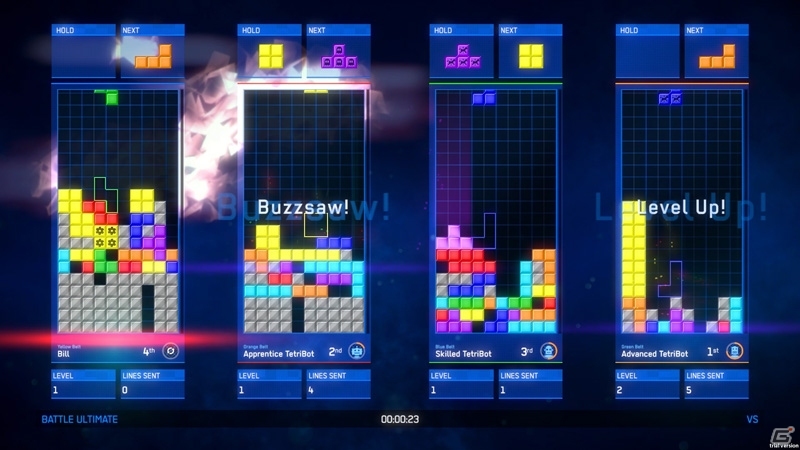 究極のビジュアルで表現されるPS4「テトリス アルティメット」が配信開始の画像4