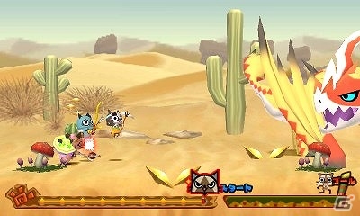 3DS「モンハン日記 ぽかぽかアイルー村DX」“千刃竜”セルレギオス襲来！「モンスターハンター4G」より新たなアイルーたちも登場の画像11