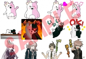 モノクマやモノミが動く！「ダンガンロンパ1・2 Reload」のLINEアニメーションスタンプが配信開始の画像1