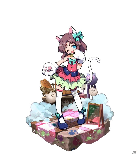 iOS/Android「メルクストーリア」にて「にゃんこ大戦争」とのコラボ第2弾が6月17日より開催！記念Twitterキャンペーンも実施の画像2