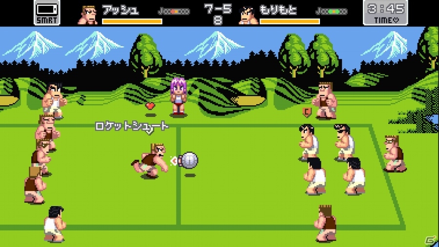iOS「くにおくんの熱血ドッジボール ALLSTARS!!」イベント「しんきろく バスケ」が開催―敵を倒して「バスケのこころ」を集めよう！の画像5