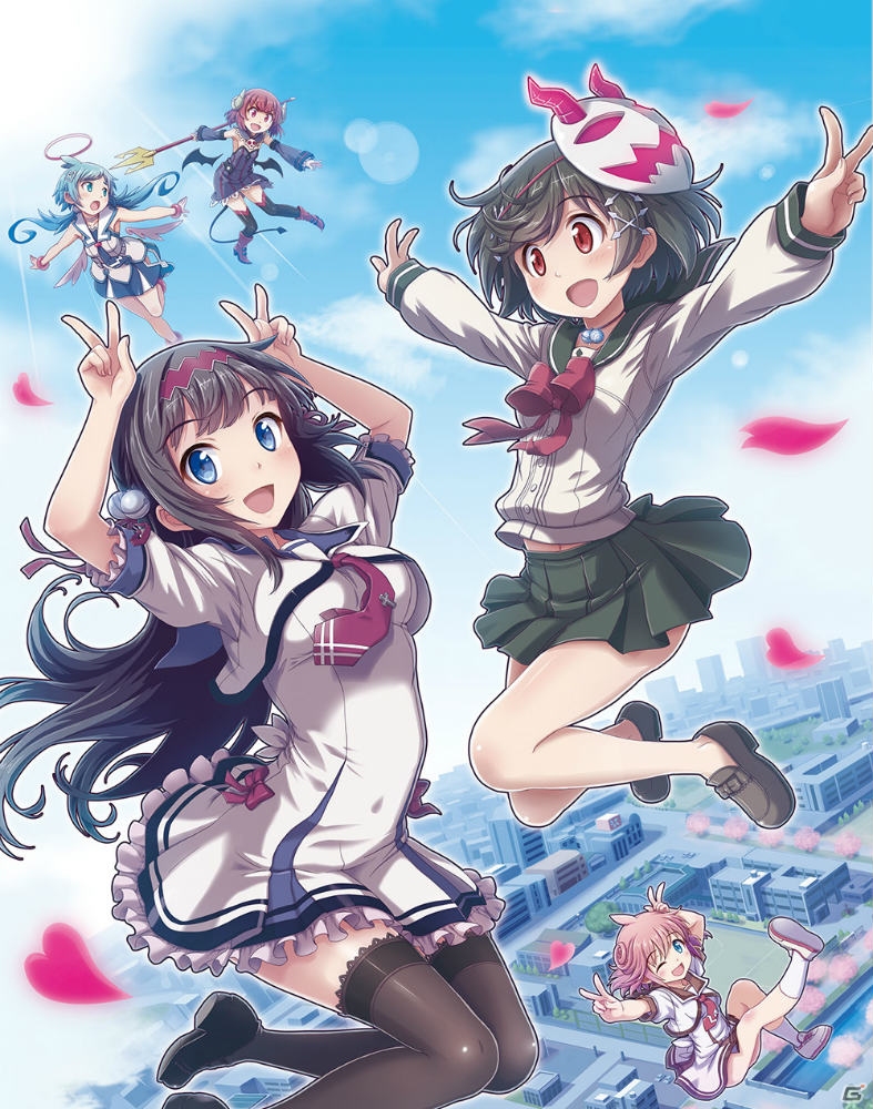 PS4/PS Vita「ぎゃる☆がん だぶるぴーす」の発売元がMAGES.からエクスペリエンスに変更―20時半からの「くろにゅ～」で実機プレイ映像が初公開の画像1