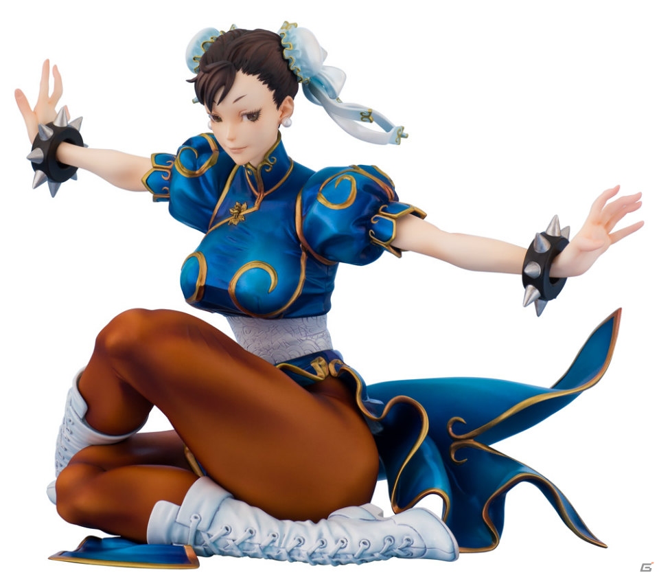 「ストIII」のあのポージングを立体化したフィギュア「Fighters Legendary 春麗」が発売決定！イーカプコン限定カラーを決める投票企画もの画像1
