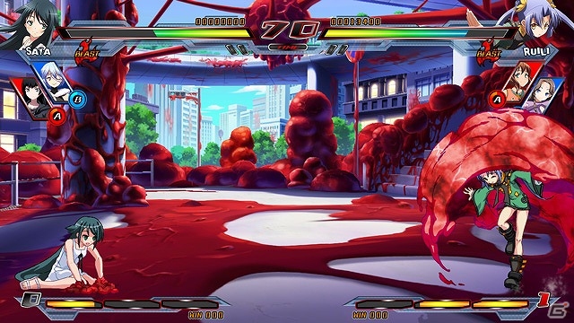 PS4/PS3「ニトロプラス ブラスターズ -ヒロインズ インフィニット デュエル-」に「閃乱カグラ」より抜忍集団“焔紅蓮隊”の頭領「焔」が参戦！の画像14