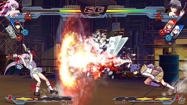 PS4/PS3「ニトロプラス ブラスターズ -ヒロインズ インフィニット デュエル-」に「閃乱カグラ」より抜忍集団“焔紅蓮隊”の頭領「焔」が参戦！の画像8