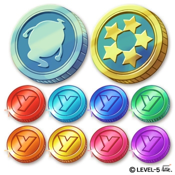 3DS「妖怪ウォッチバスターズ 赤猫団/白犬隊」スペシャルコインも入っている発売記念特典「おおばんぶるまいセット」が発売日に配信！の画像1