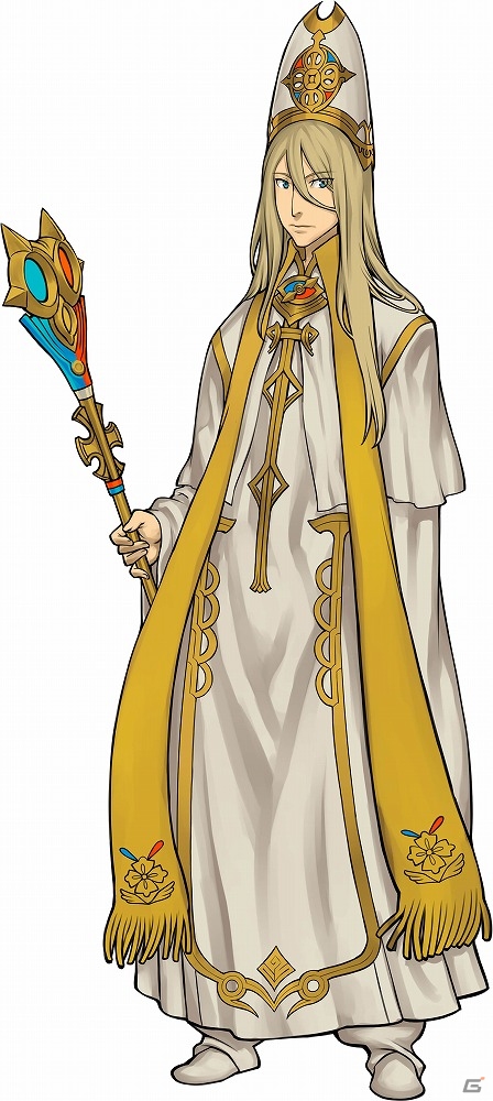 3DS「ラングリッサー リインカーネーション-転生-」“光輝の軍勢”の総司令・リュグナー＆司祭・マリエルを紹介！プロモーションムービーも公開の画像1