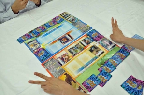 TCG「妖怪ウォッチ とりつきカードバトル」使って楽しいカードがいっぱい！新ブースター「新たなる出会い」をブースタードラフトで遊びましたの画像18