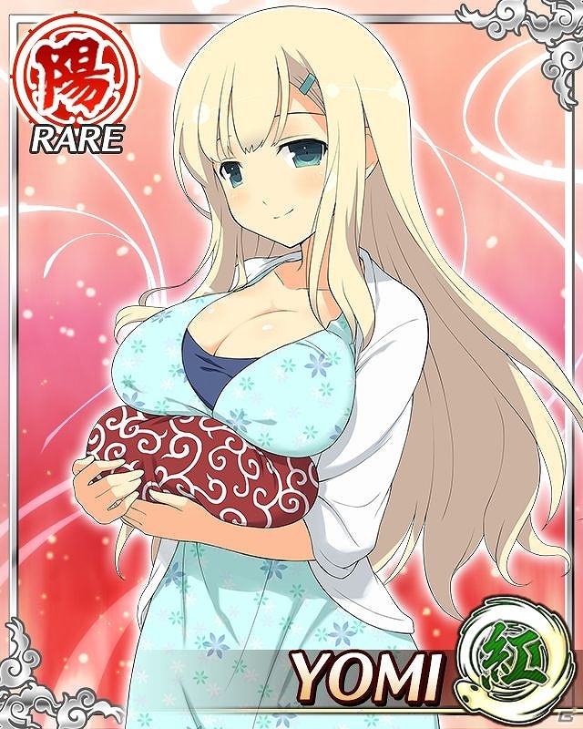 GREE/Mobage「閃乱カグラ NewWave Gバースト」2人の少女が“胸演”するペアカードも登場！イベント「詠と一緒にバスタイム お背中流して差し上げますわ」が開催の画像3