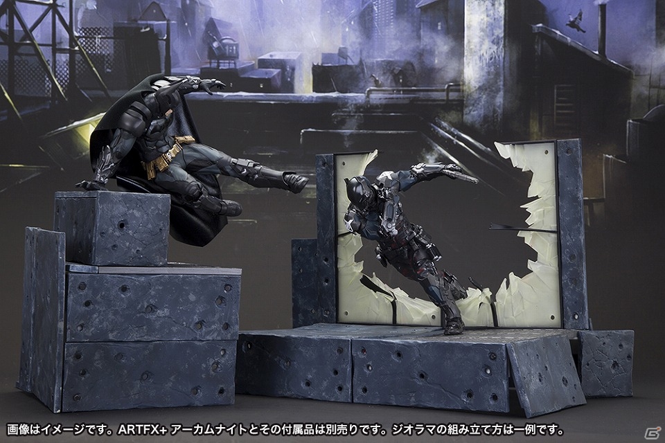「バットマン：アーカム・ナイト」主人公・バットマンとヴィランであるアーカム・ナイトがアクションポーズで立体化！の画像18
