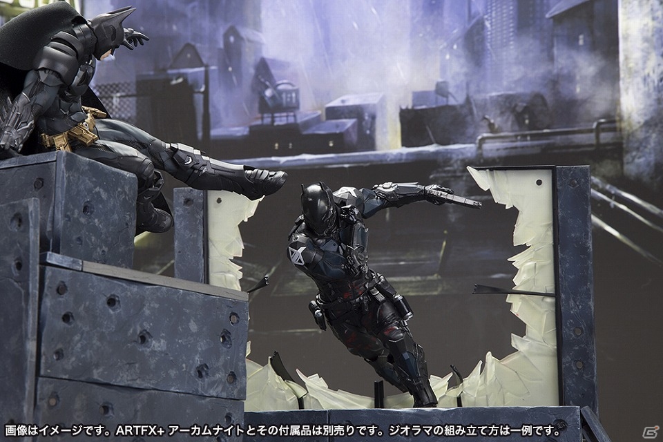 「バットマン：アーカム・ナイト」主人公・バットマンとヴィランであるアーカム・ナイトがアクションポーズで立体化！の画像19