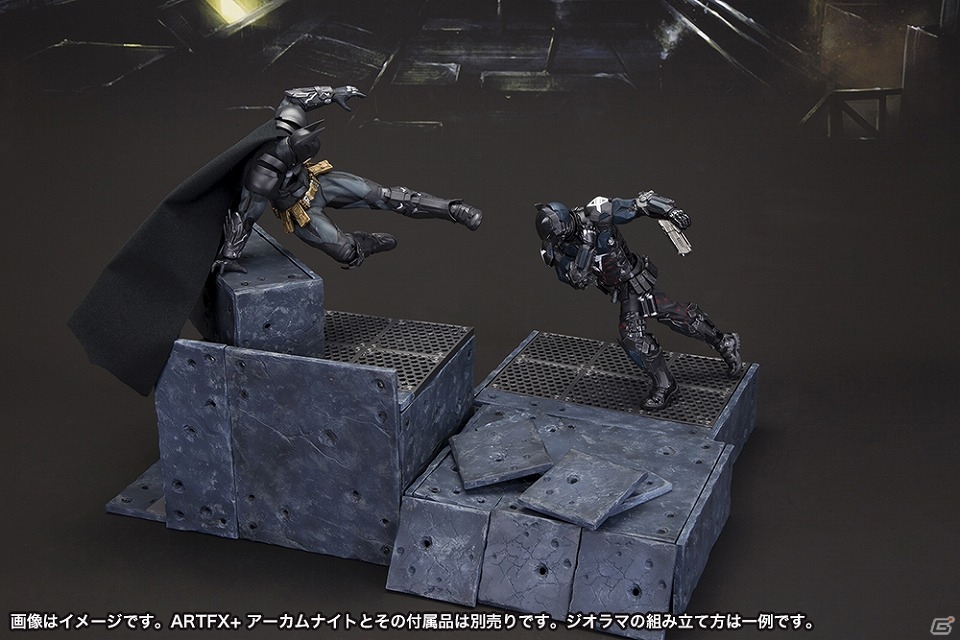 「バットマン：アーカム・ナイト」主人公・バットマンとヴィランであるアーカム・ナイトがアクションポーズで立体化！の画像20