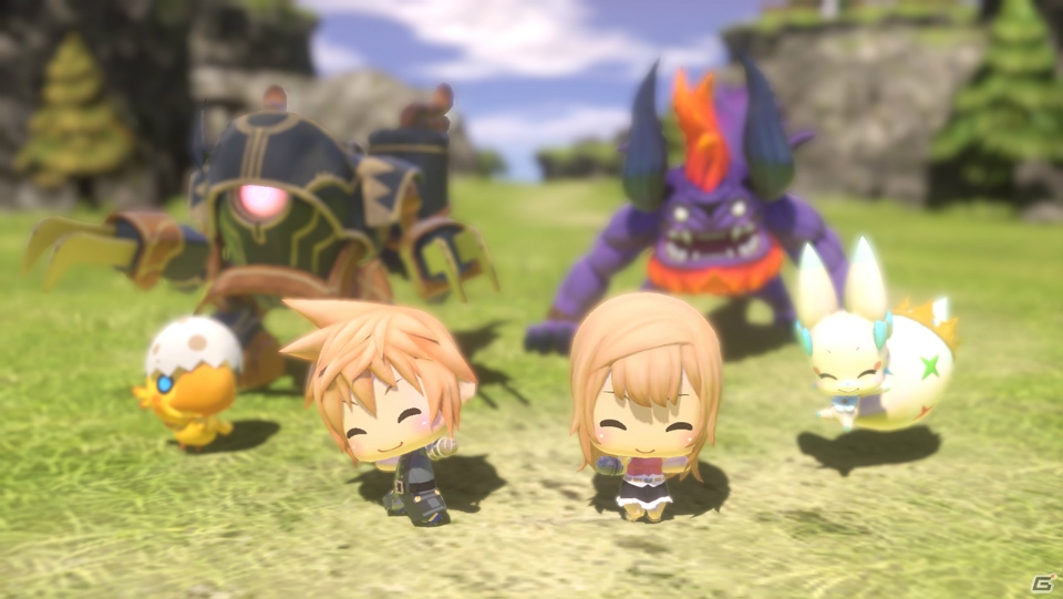 PS4/PS Vita「ワールド オブ ファイナルファンタジー」モンスターや召喚獣を“ノセノセ”して戦うゲームの概要が明らかに―主人公のラァンとレェンも紹介の画像19