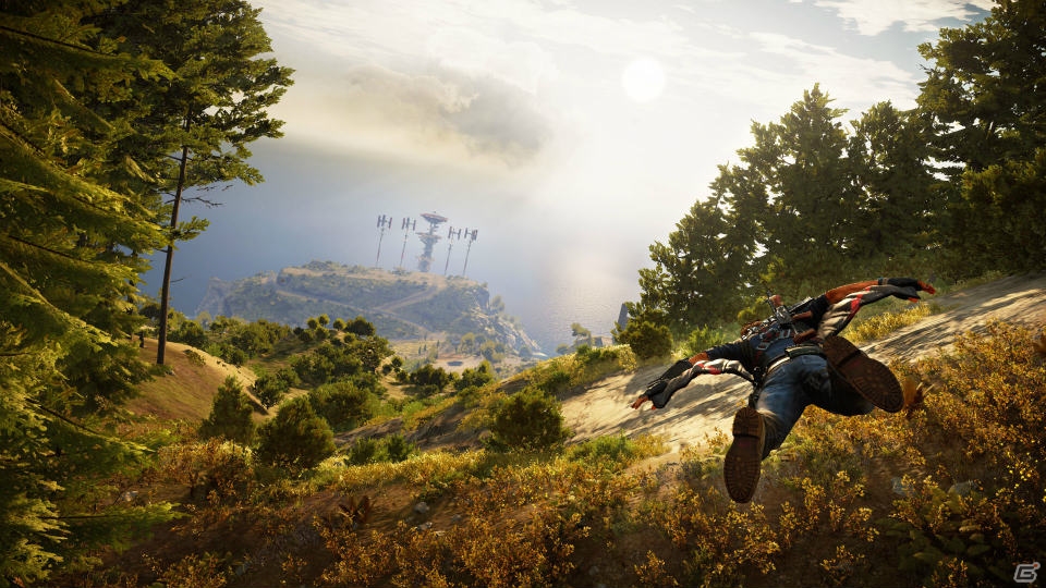 【E3 2015】橋も車も基地も全部爆破！地中海を舞台にリコが暴れまわる「Just Cause 3」を紹介―爆破や新要素の魅力をインタビューの画像12