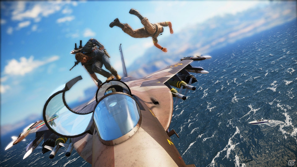 【E3 2015】橋も車も基地も全部爆破！地中海を舞台にリコが暴れまわる「Just Cause 3」を紹介―爆破や新要素の魅力をインタビューの画像9