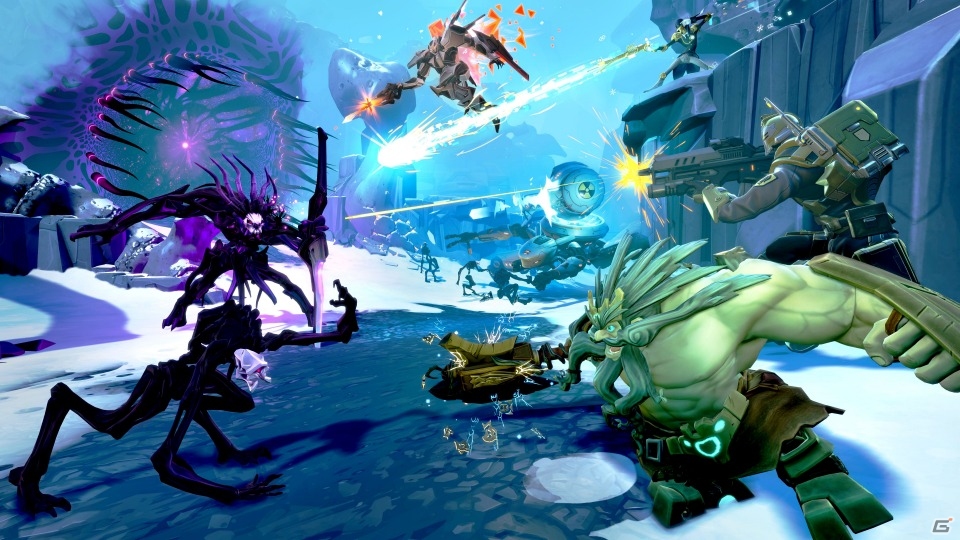 【E3 2015】ボーダーランズでおなじみGearboxの最新作「Battleborn」のプレイインプレッションをお届け―開発者インタビューもの画像6