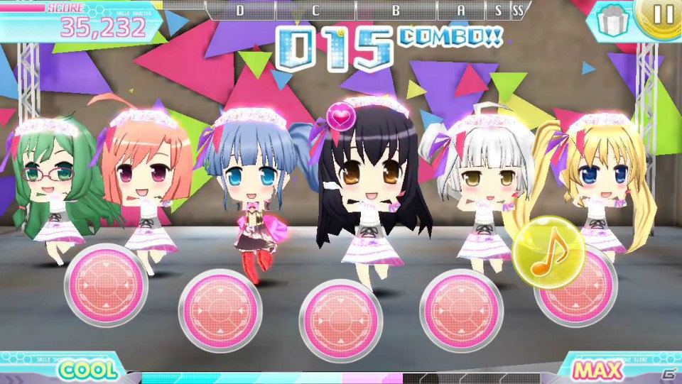 “スマシュー”がリズムアクションゲームに！iOS/Android「スマイル☆シューター Dear my Dream」事前登録Wキャンペーンがスタートの画像6