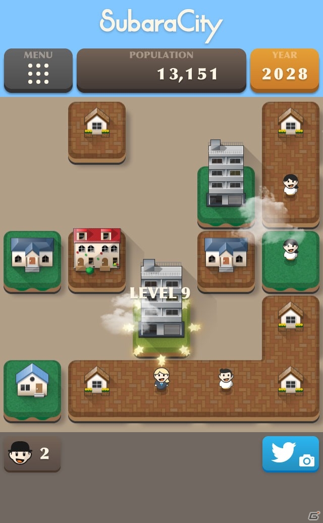 単純で奥深い街づくりパズルゲーム！iOS「スバラシティ」を紹介する今週のおすすめスマホゲームアプリレビューの画像5
