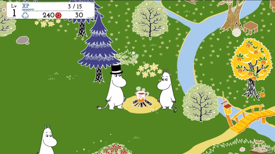Ios Android ムーミン ようこそ ムーミン谷へ を紹介 ムーミンの世界観を忠実に再現したカラフルな箱庭ゲーム ほっとアプリレビュー ゲーム情報サイト Gamer