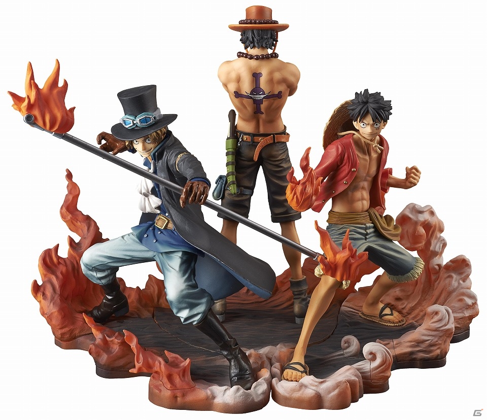 エース、サボ、ルフィの義兄弟集結！「ワンピース DXF BROTHERHOOD II