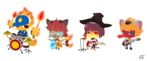 iOS/Android「SHOW BY ROCK!!」“王道うたもの“4人組ロックバンド・ウソツキが「テケバキツ荘」としてゲームに登場！の画像5