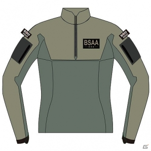 BSAA隊員の作戦行動用装備をイメージしたTシャツやコンバットシャツ