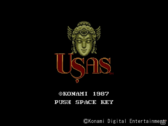 「プロジェクトEGG」にてKONAMIのアクションゲーム「ウシャス（MSX2版）」がリリースの画像1