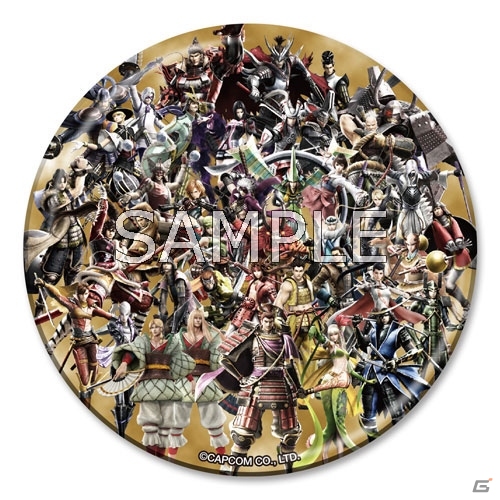 「戦国BASARA4 皇」全40武将勢揃いのビッグ缶バッジ＆クリアファイルが6月25日に発売の画像1