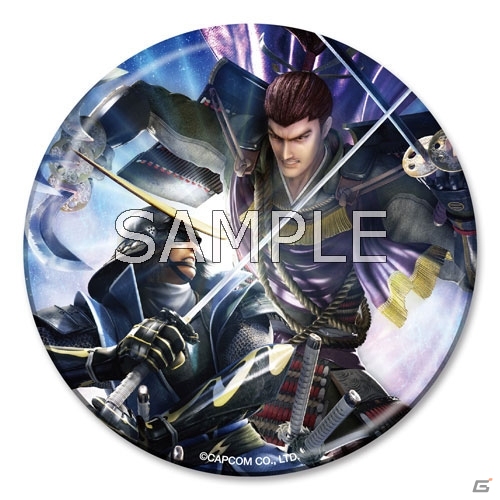 「戦国BASARA4 皇」全40武将勢揃いのビッグ缶バッジ＆クリアファイルが6月25日に発売の画像2