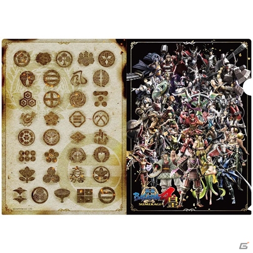 「戦国BASARA4 皇」全40武将勢揃いのビッグ缶バッジ＆クリアファイルが6月25日に発売の画像6