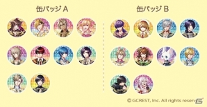 iOS/Android「夢王国と眠れる100人の王子様」グッズ第1弾オンリーショップがアニメイト福岡天神店にて7月4日より展開！の画像2
