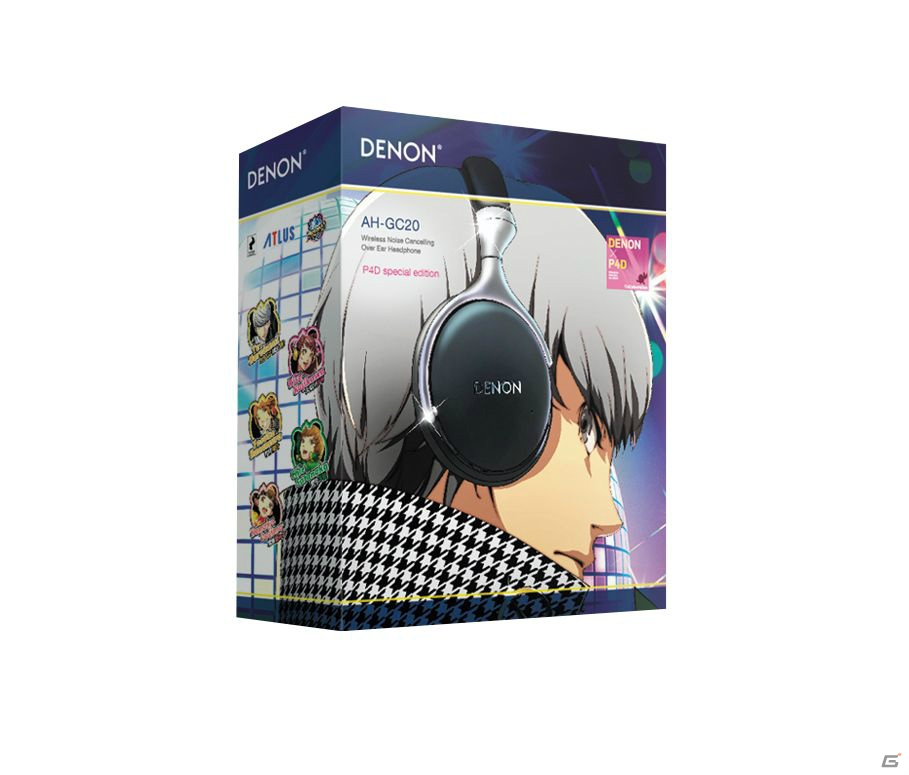 「ペルソナ4 ダンシング・オールナイト」キャラの録り下ろし音声ガイダンスを収録したDENONヘッドホン「AH-GC20 P4Dスペシャルエディション」発売決定！の画像1