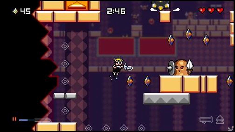 Wii U/3DS「マッドアタック！マックスVS泥々星人」が配信―手前にも奥にも移動できるユニークなアクションゲームの画像2