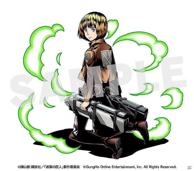 iOS/Android「ディバインゲート」と「進撃の巨人」の復活コラボが6月26日に開催！エレンやミカサなどのお馴染みのキャラクターたちが登場の画像5
