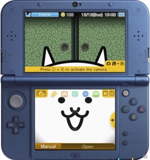 「にゃんこ大戦争」の3DS用テーマが配信開始―ネコ基地のBGMが流れる音付き仕様の画像1