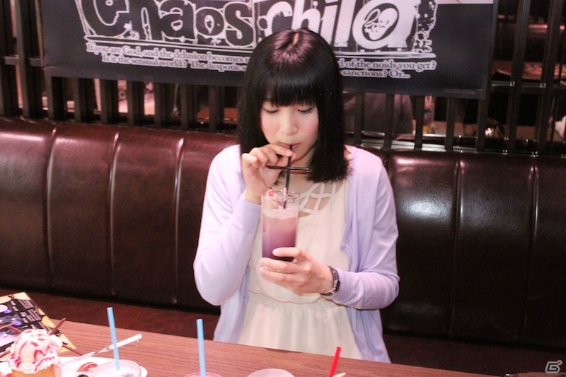 PS4/PS3/PS Vita「CHAOS;CHILD」パセラとのコラボカフェに仲谷明香さんが来店！コラボメニューの試食レポートが到着の画像3